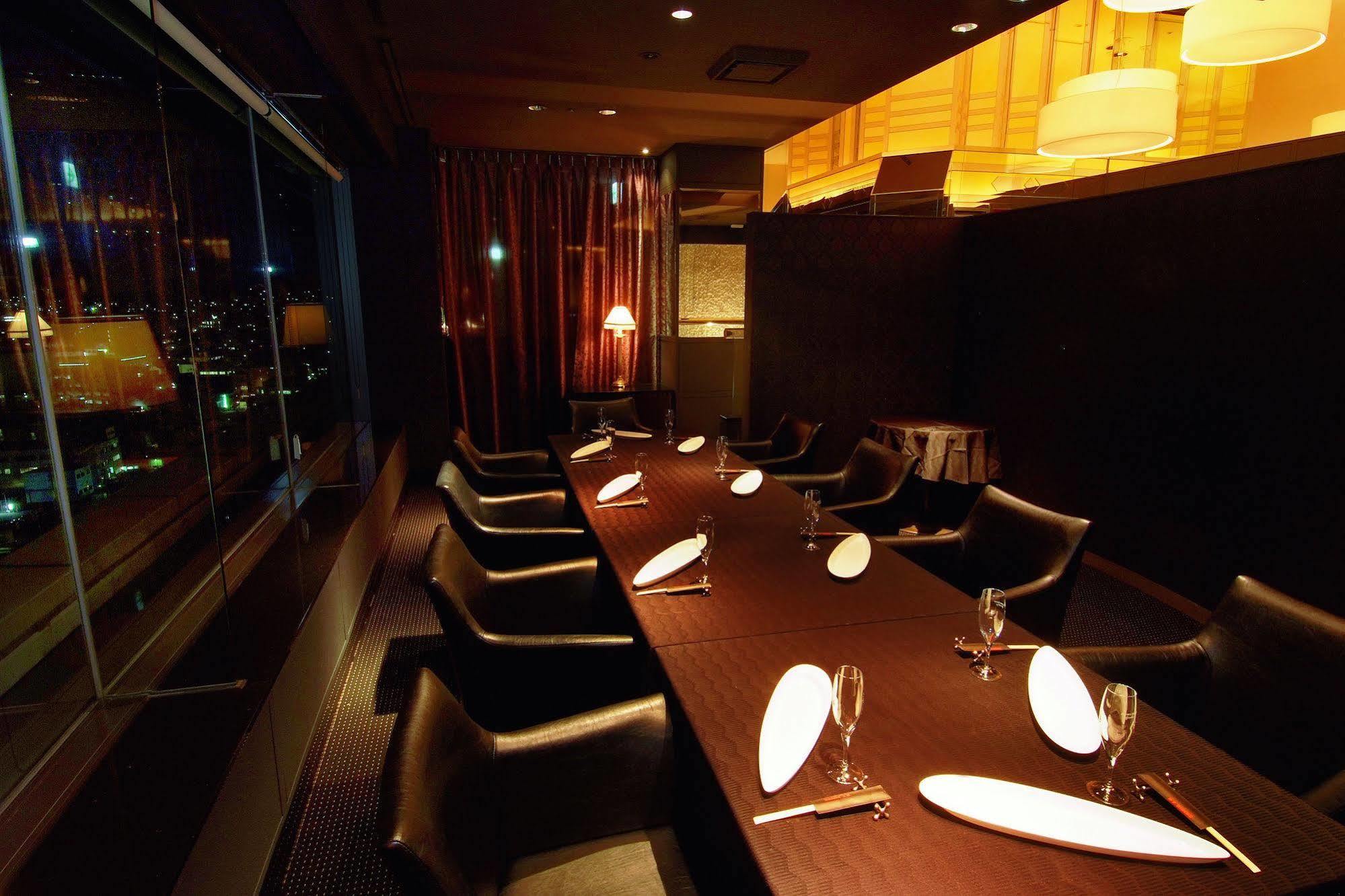 The Global View Nagasaki Hotel Екстериор снимка Interior of the restaurant